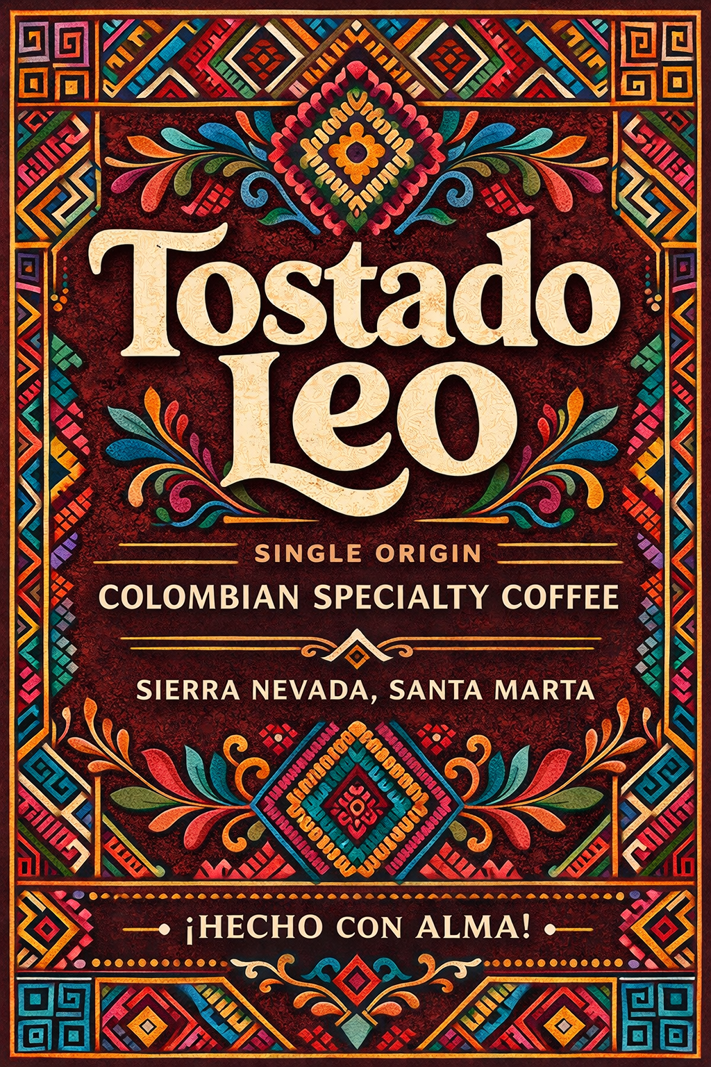 Tostado Leo label
